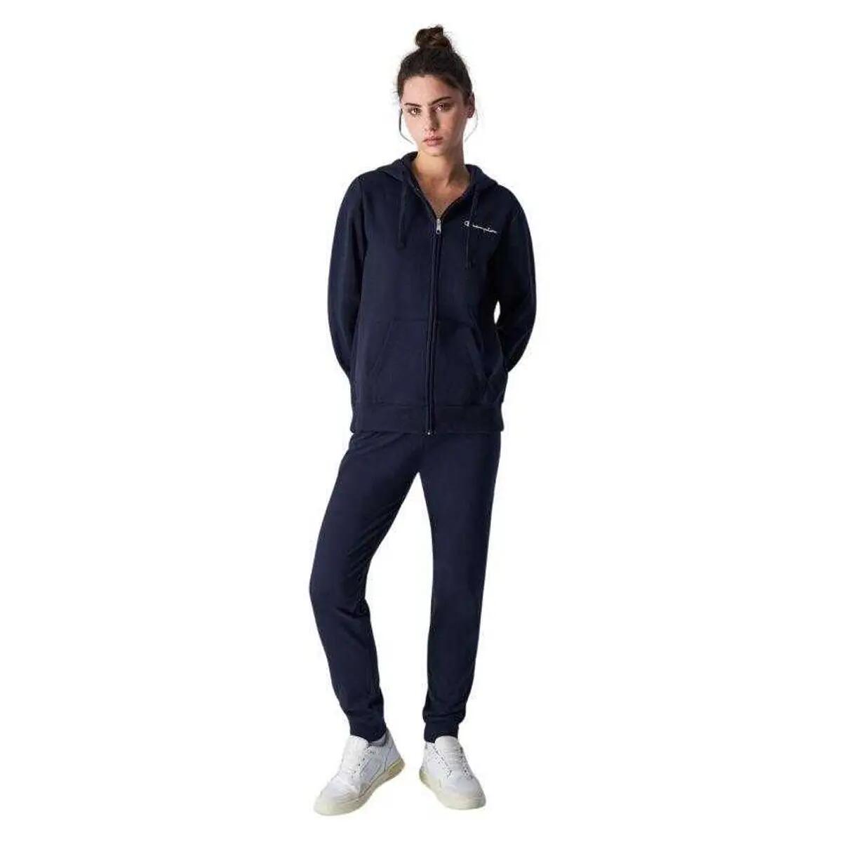 Veste À Capuche Femme (Bleu Marine) 5/5