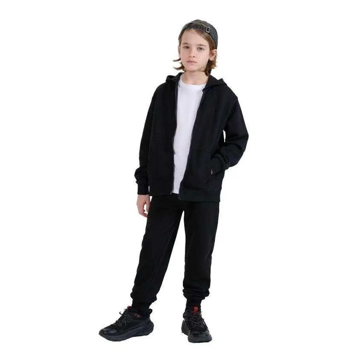 Veste À Capuche JWMM00TSWSM1859 Enfant (Noir) 5/5