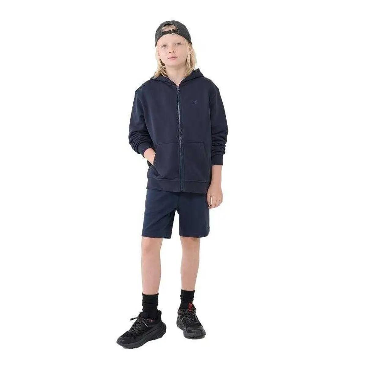 Kinderen/Kids JWMM00TSWSM1859 Hoodie met volledige rits (Marineblauw) 5/5