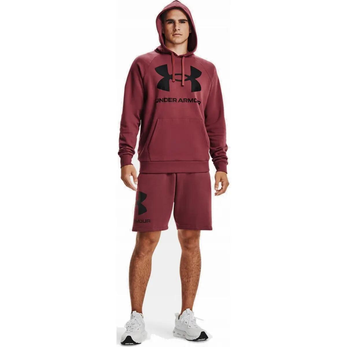 "Rival" Kapuzenpullover für Training Herren Dunkelrot 6/7