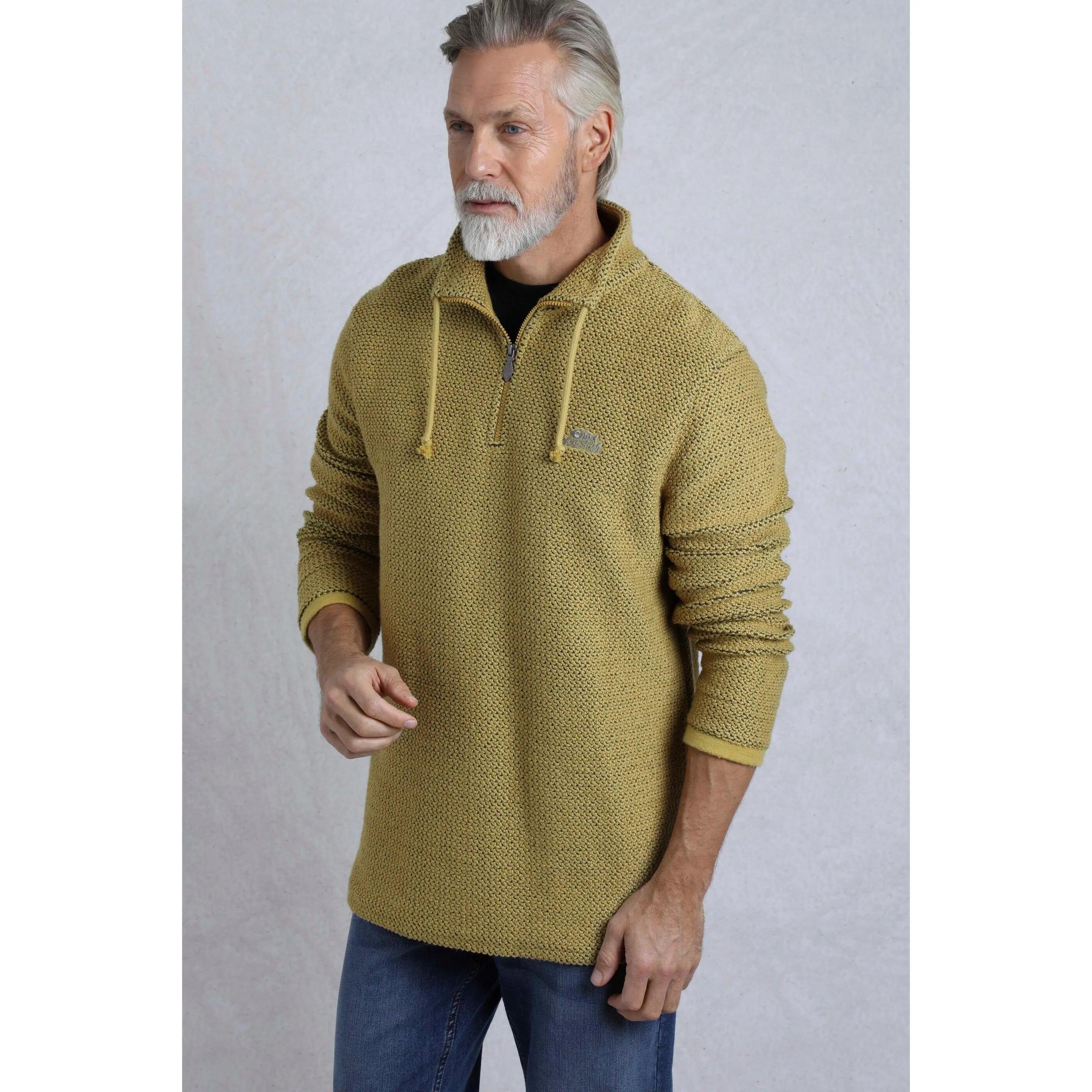 Pull CRUISER Homme (Kaki Chiné) 5/6