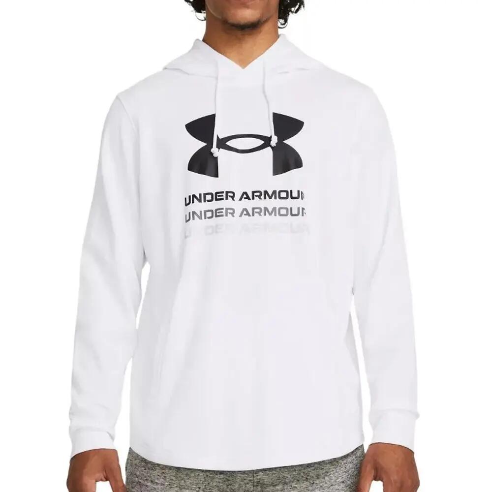 Under Armour Rival Terry Sweatshirt für Herren in Weiß 2/4