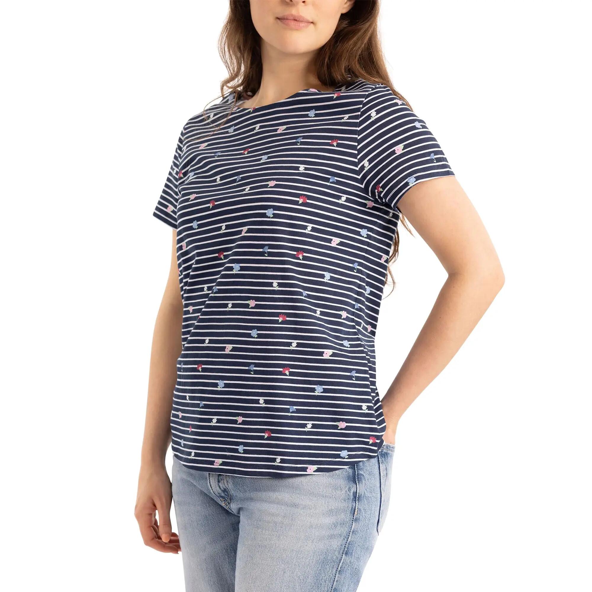 Haut Motif/style Imprimé MYLA Femme (Bleu Marine) 6/6