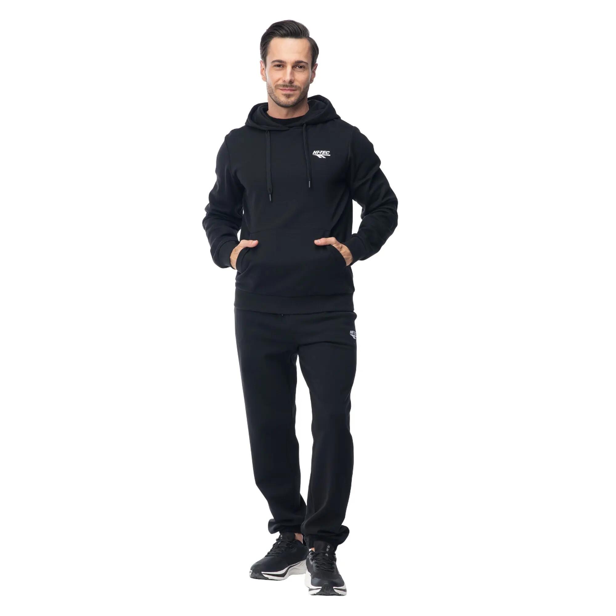 "Hinna" Kapuzenpullover für Herren Schwarz 6/6