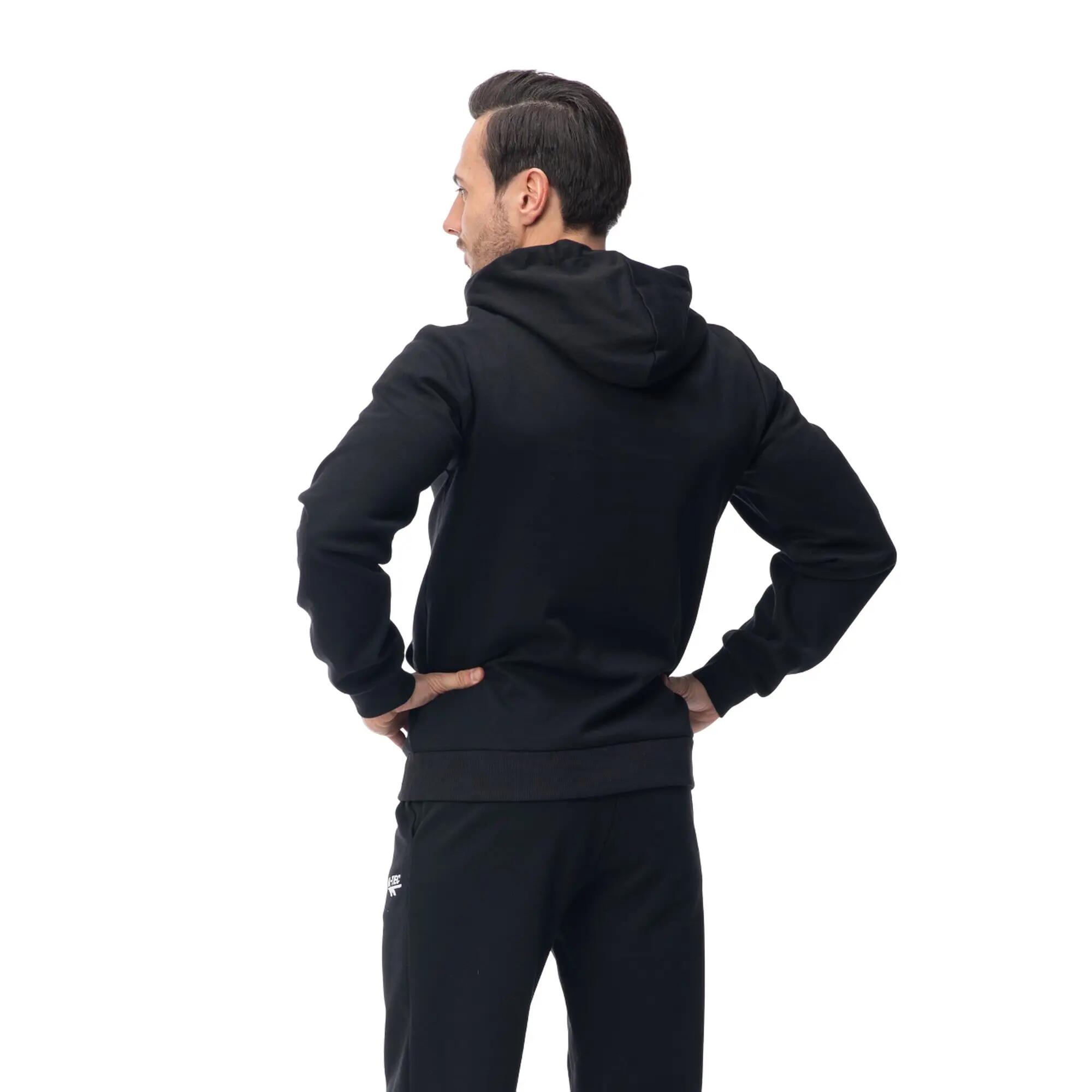 "Hinna" Kapuzenpullover für Herren Schwarz 5/6