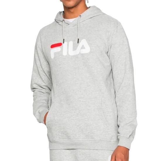 Felpa con Cappuccio Fila Barumini Grigia da Uomo