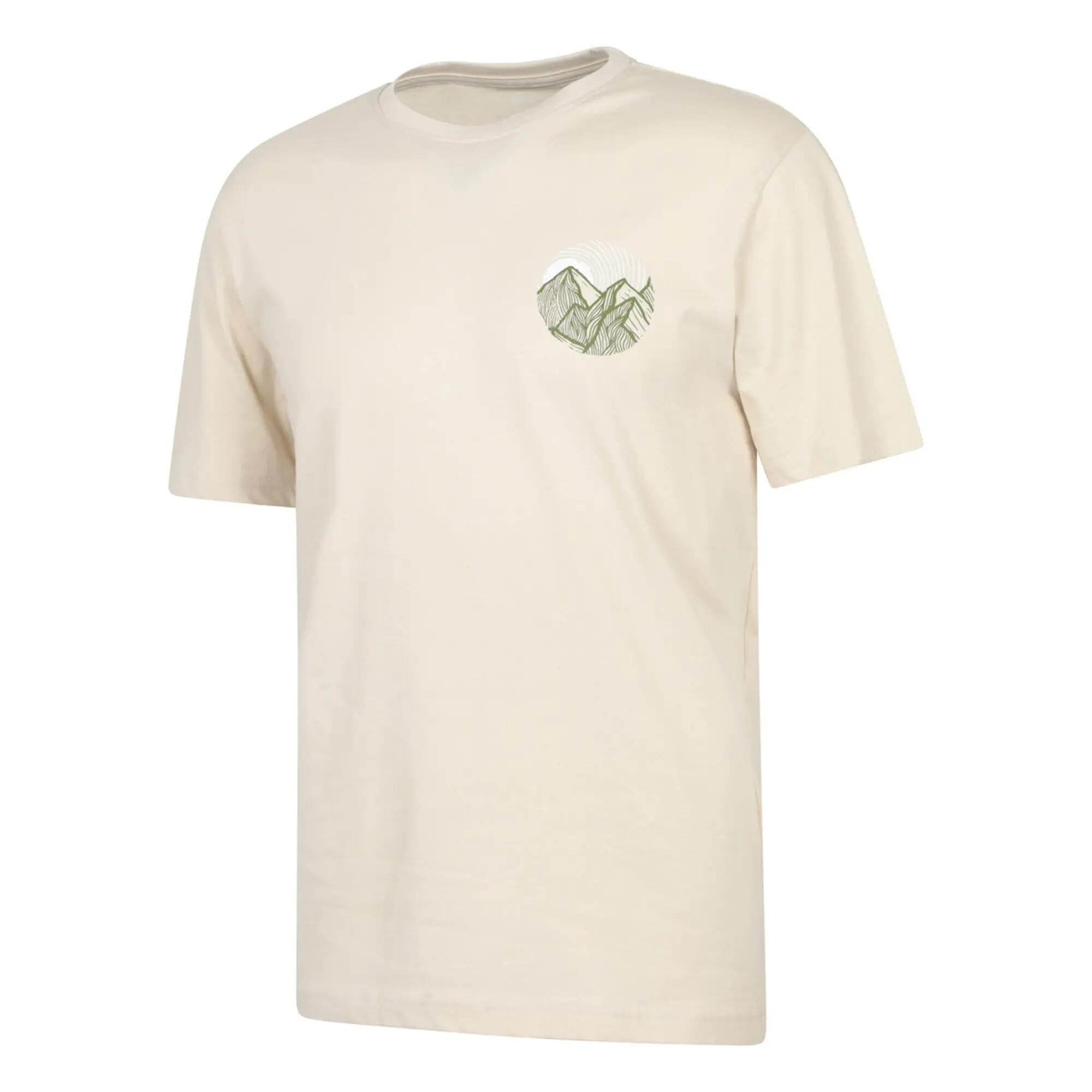 Mens Valley TShirt (Off White) 3/4