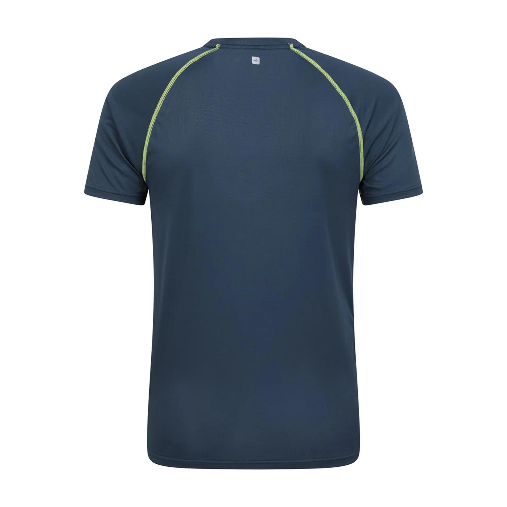Mens Aero II IsoCool TShirt (Dark Blue) 2/4