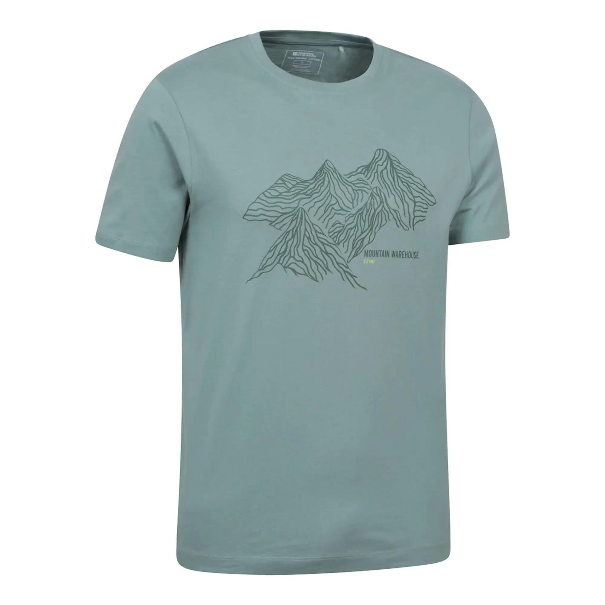 TShirt für Herren Helles Khaki 4/4