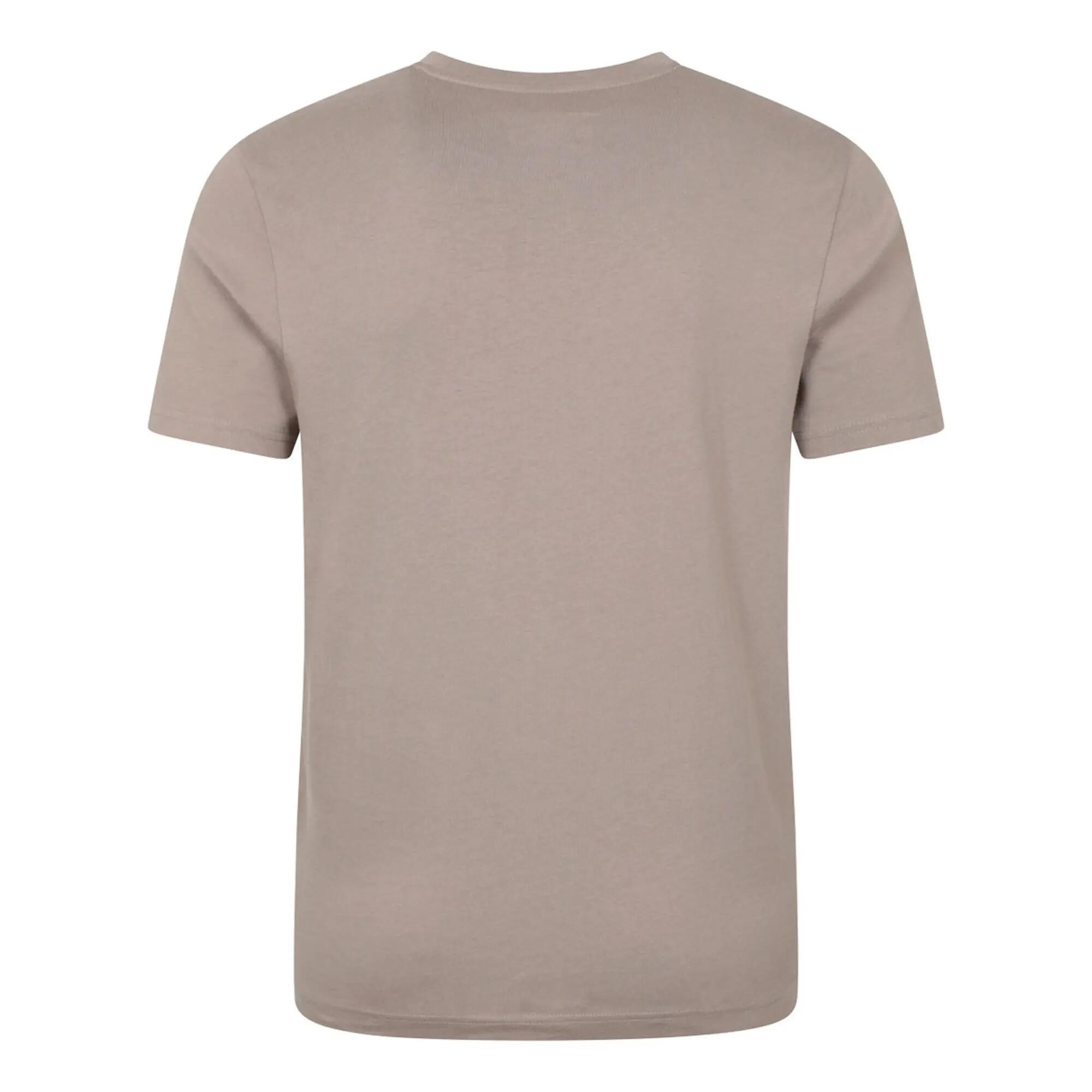 Tshirt CAMPING SKETCH Homme (Marron) 2/4