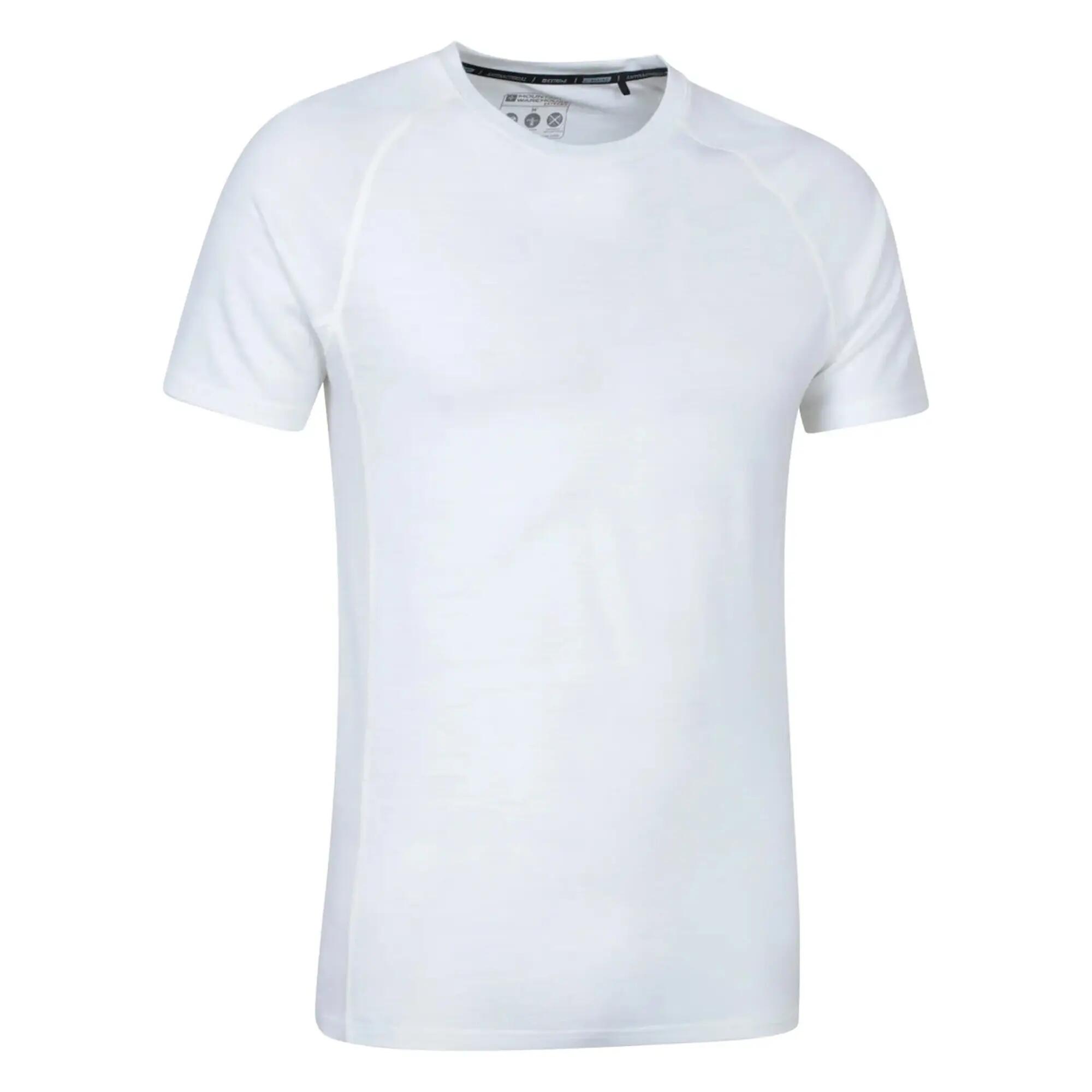 "Summit II" Base Layer Oberteil für Herren Weiß 4/4