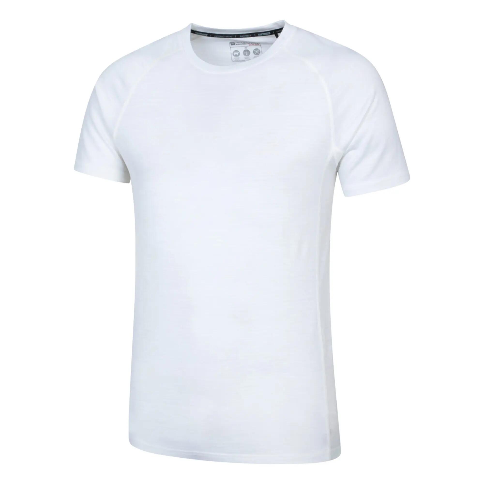"Summit II" Base Layer Oberteil für Herren Weiß 3/4