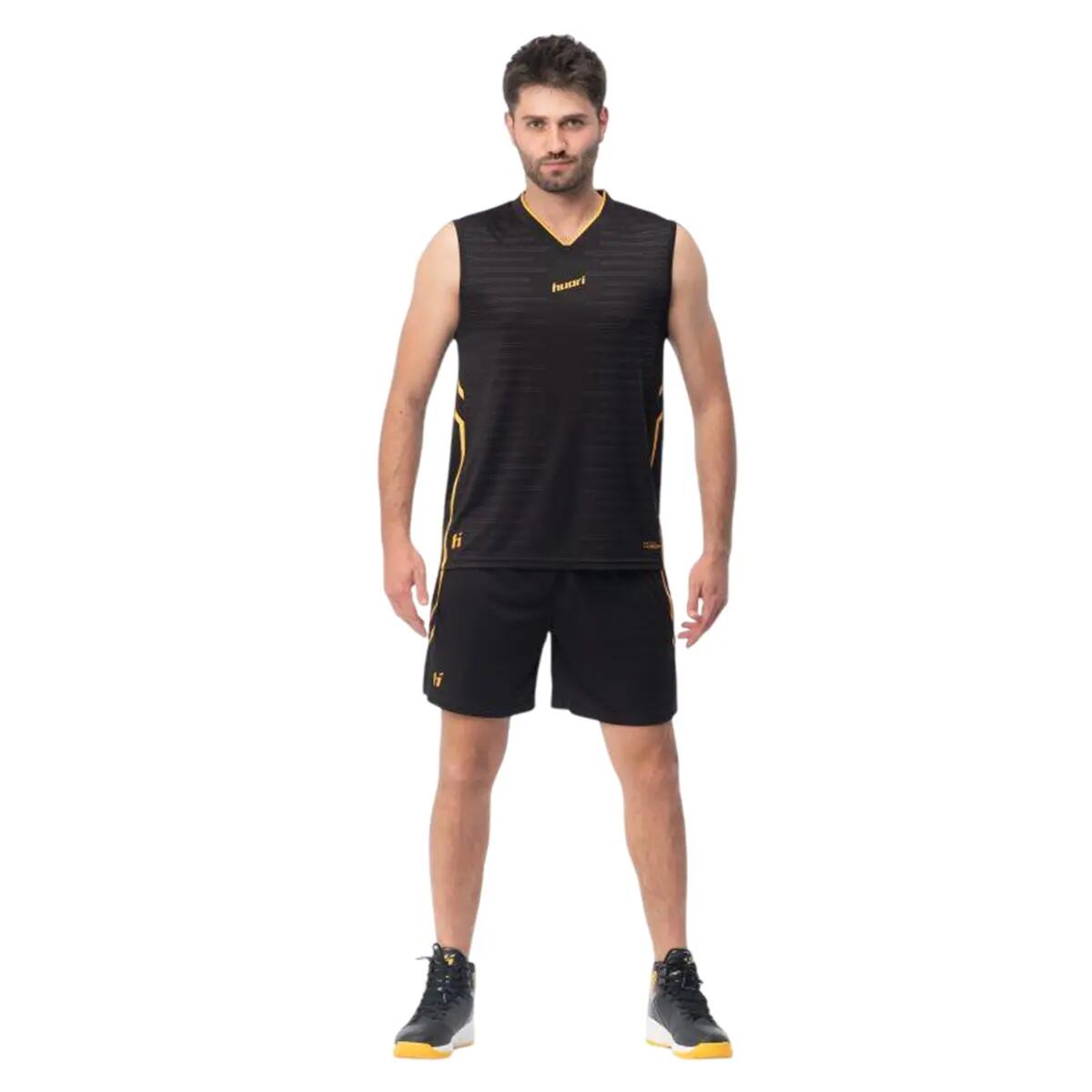 Maillot De Foot Sans Manches DUNKEY Homme (Noir) 6/6