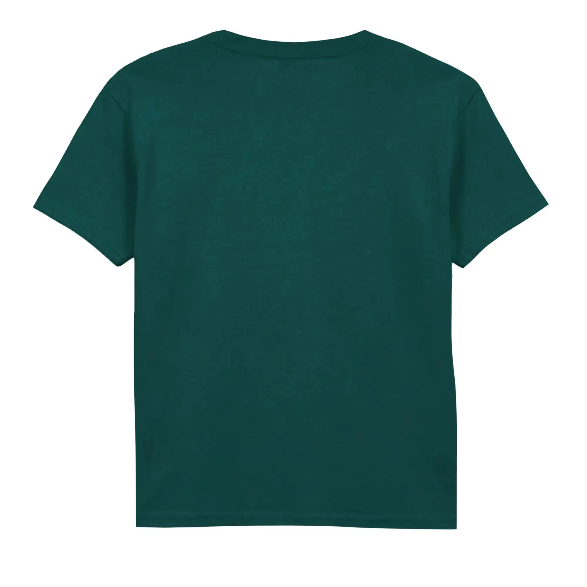 Maglietta Semplice Bambini Gildan Softstyle Fan Verde Marino 2/2