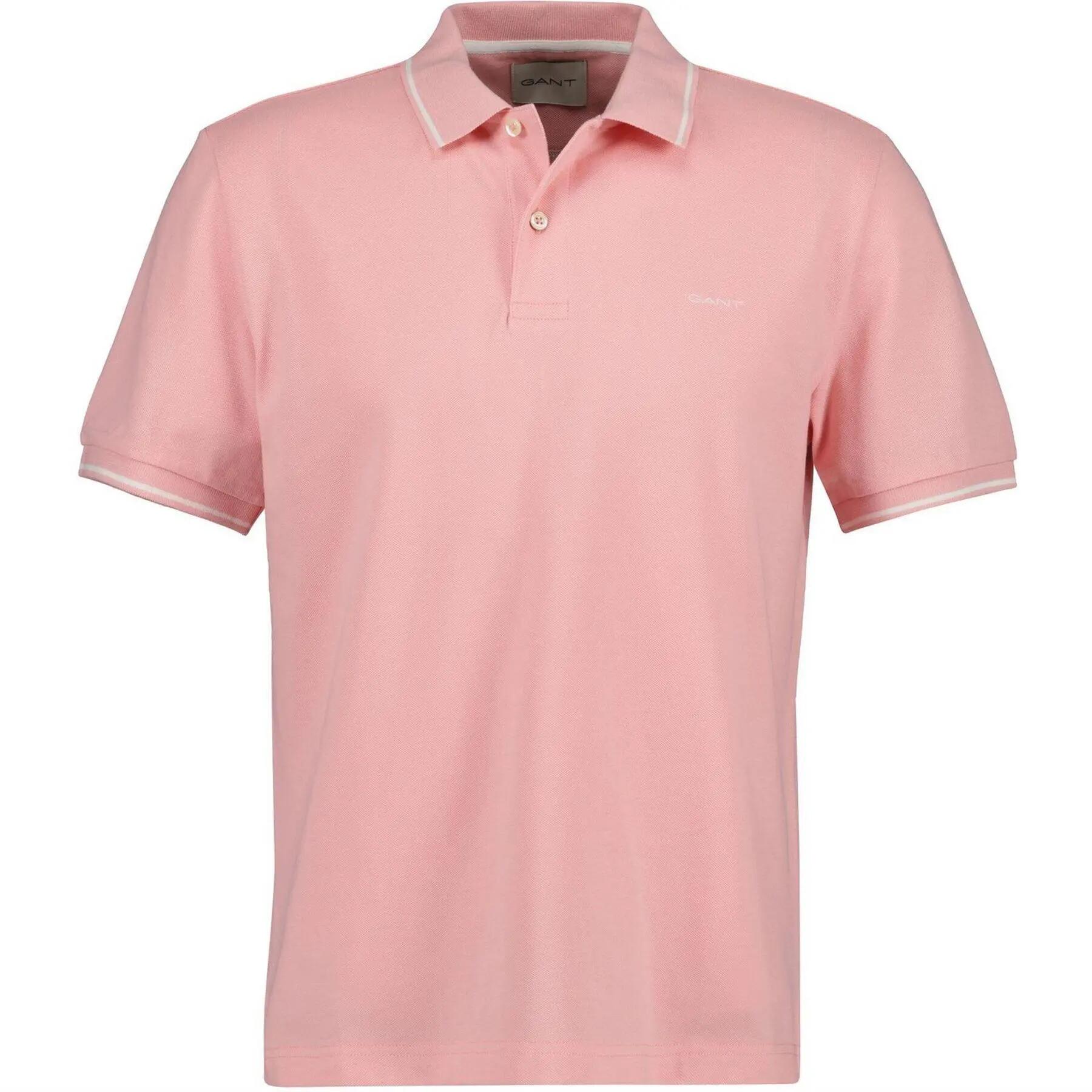 Gant Mens Regular Short-Sleeved Polo Shirt