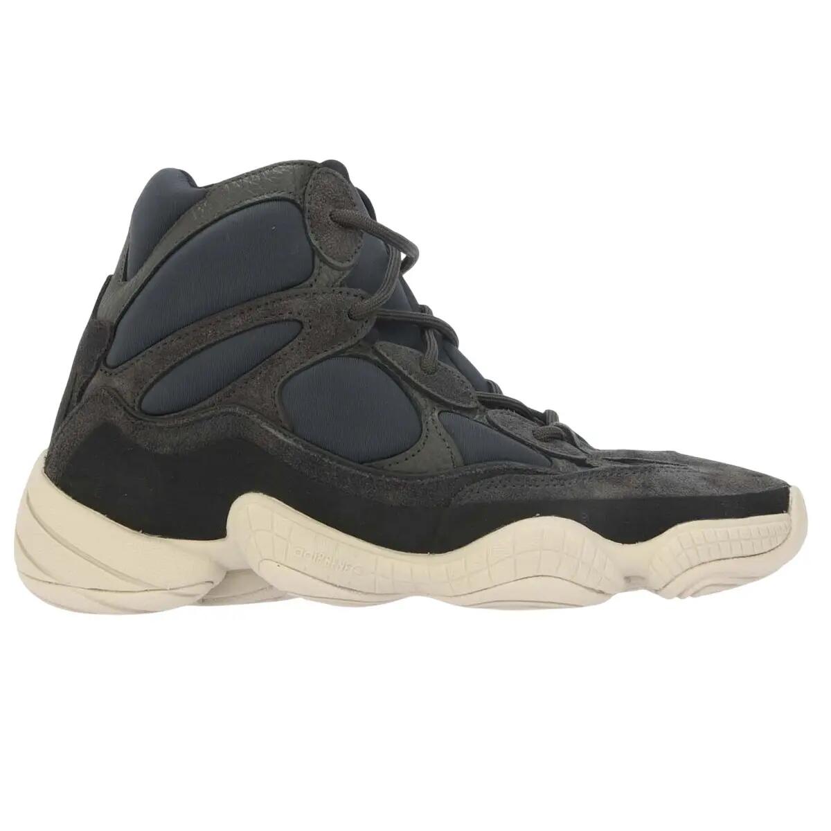 Yeezy Mens 500 Leather High Top Trainers