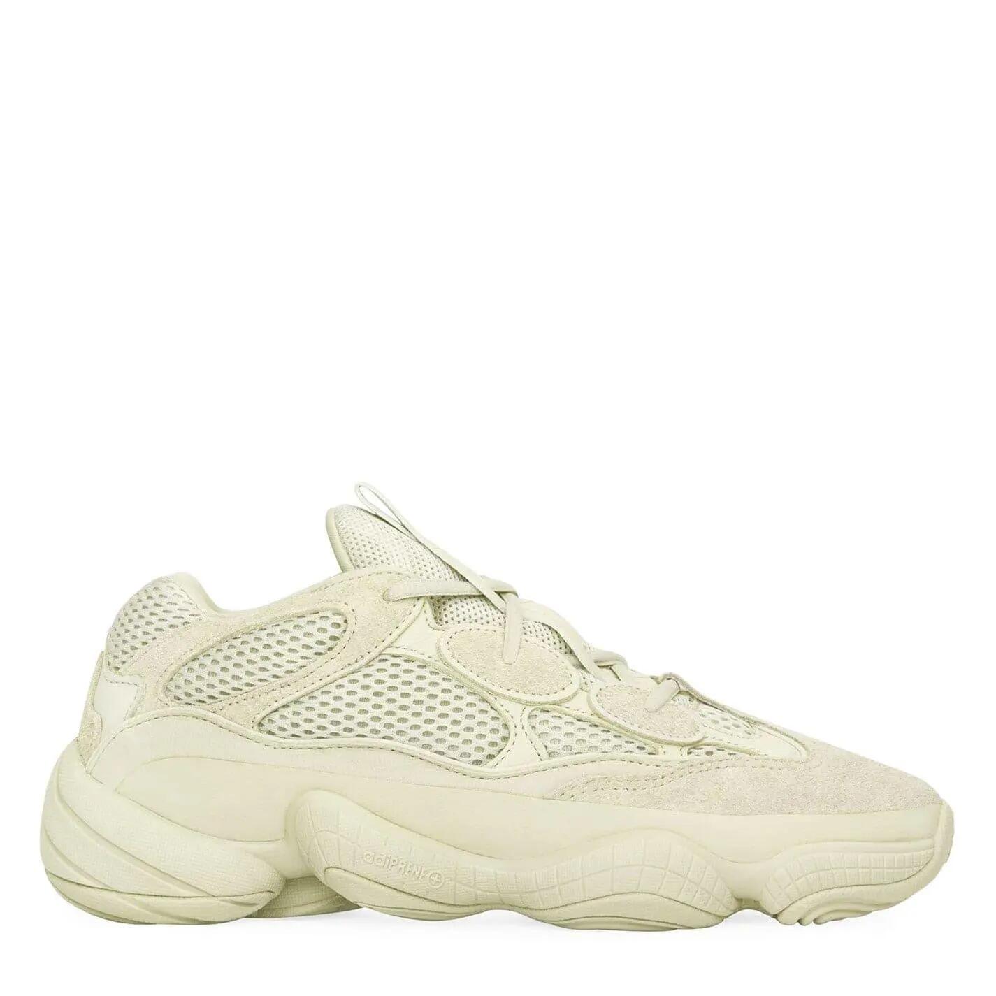 Yeezy Mens 500 Suede Panel Trainers