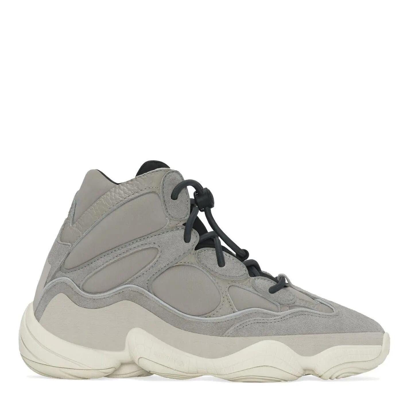 Yeezy Mens 500 Leather High Top Trainers