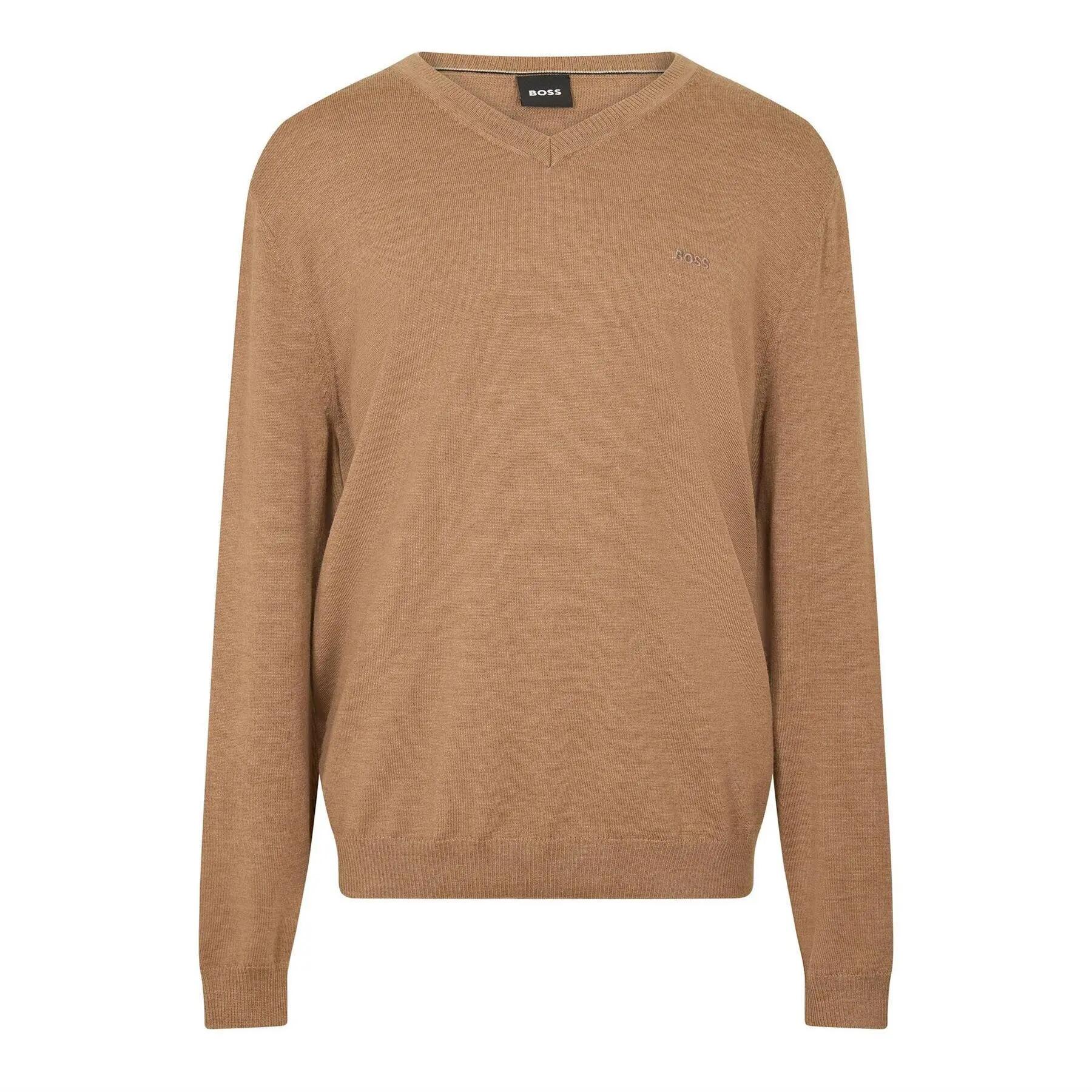 Boss Mens Batisse V Neck Sweater Top