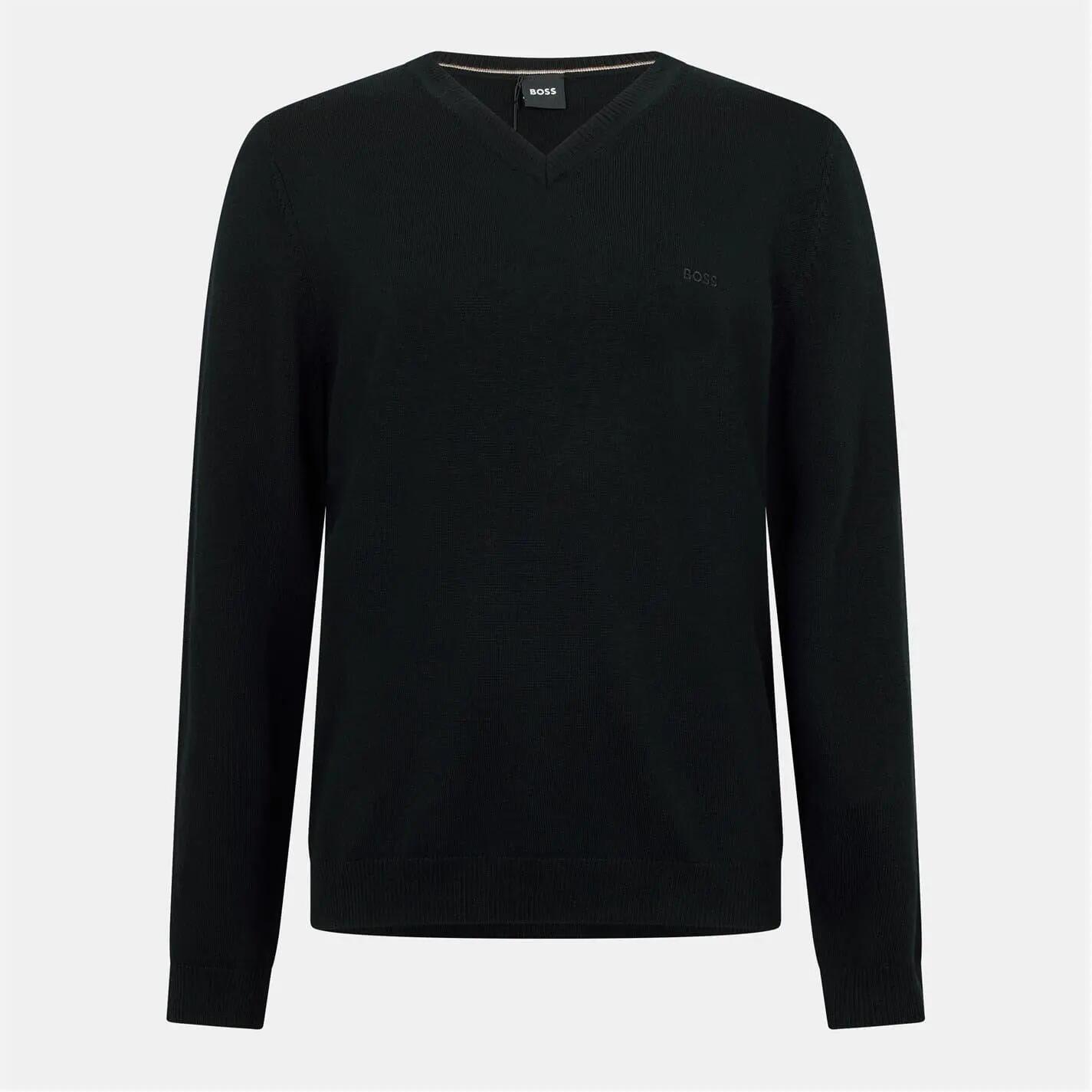 Boss Mens Batisse V Neck Sweater Top