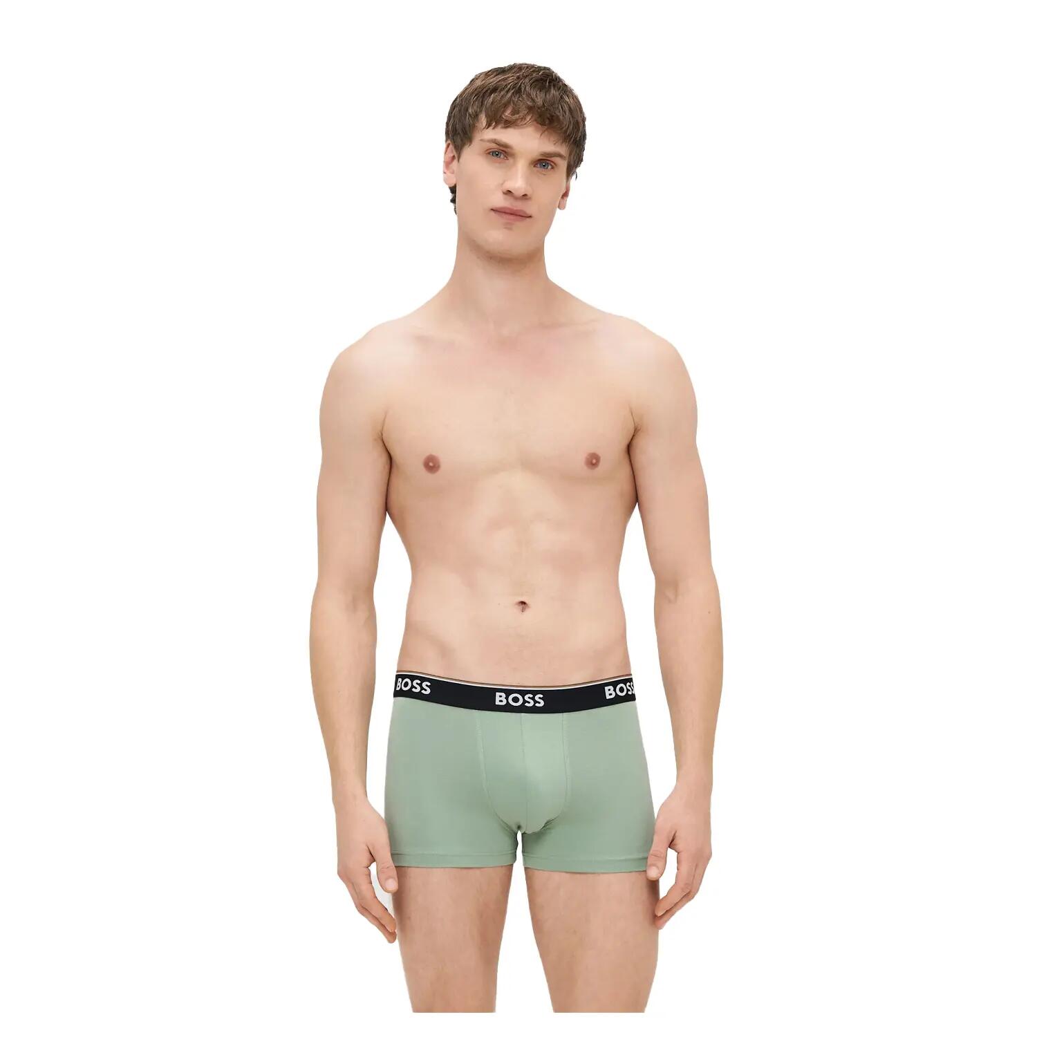 Boss Mens Bodywear Logo Boxer Shorts (Pack of 3)