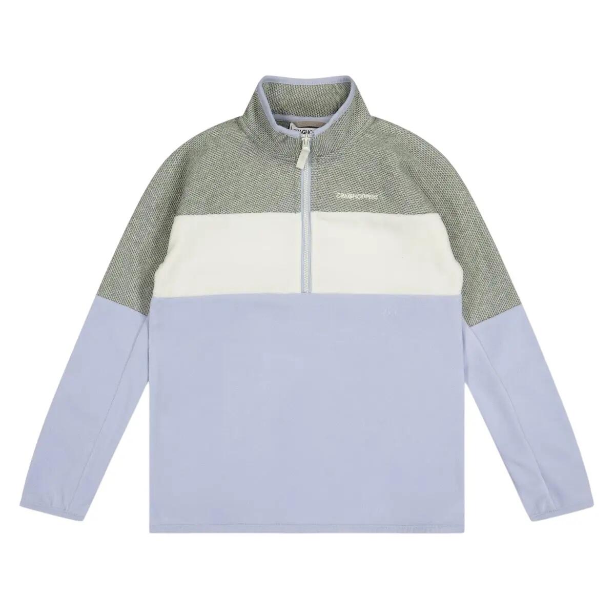 Craghoppers Childrens/Kids Linden Colour Block Zip Neck Regular Sweatshirt