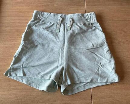 Tussen Particulieren - Fitness short dames katoen met zak 520 lichtgroen