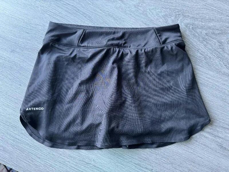 Tussen Particulieren - Tennisrokje voor dames Dry 900 zwart 2/3