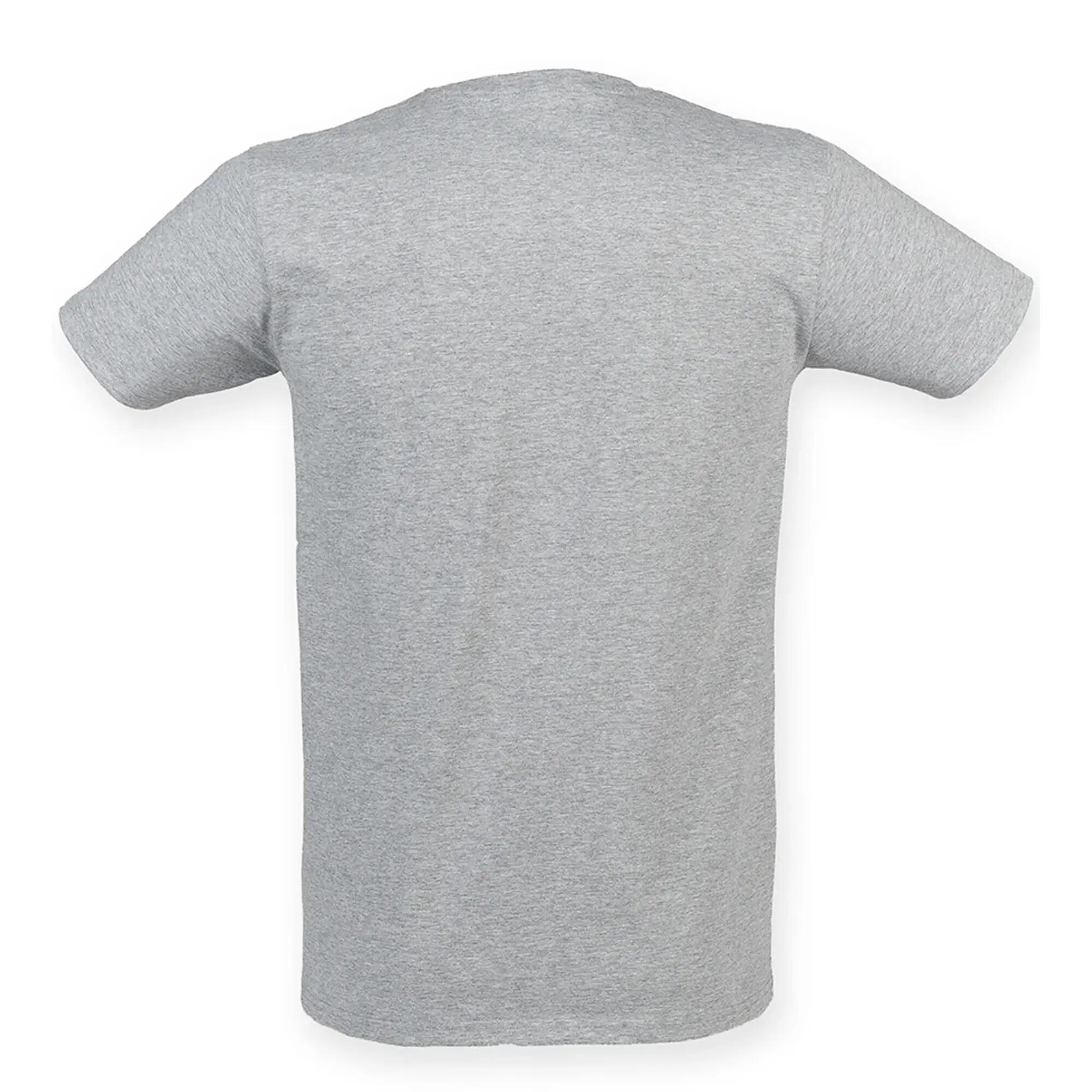 Tshirt FEEL GOOD Homme (Gris Chiné) 2/2