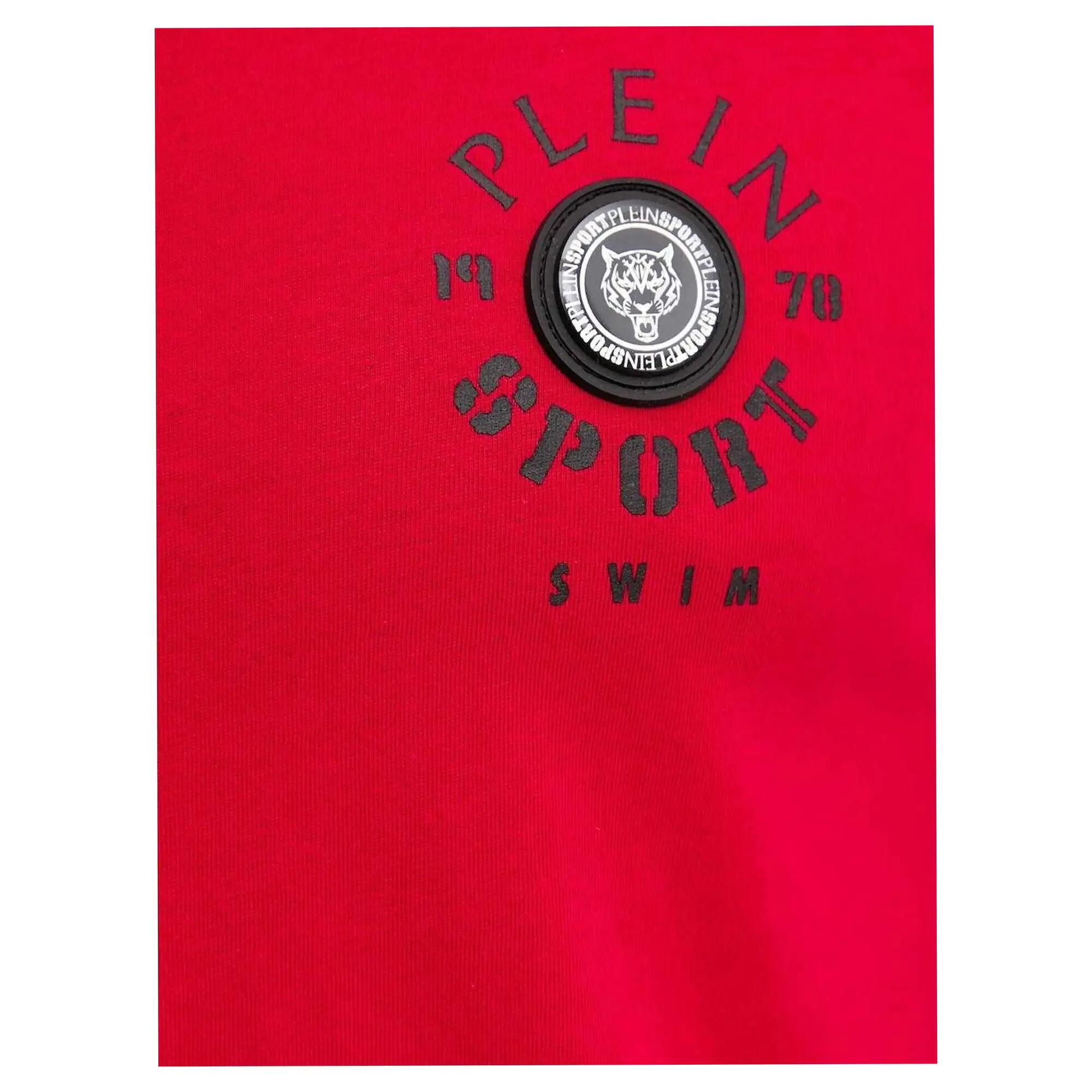 Tshirt Motif/style Logo Dans Cercle Homme (Rouge) 5/6