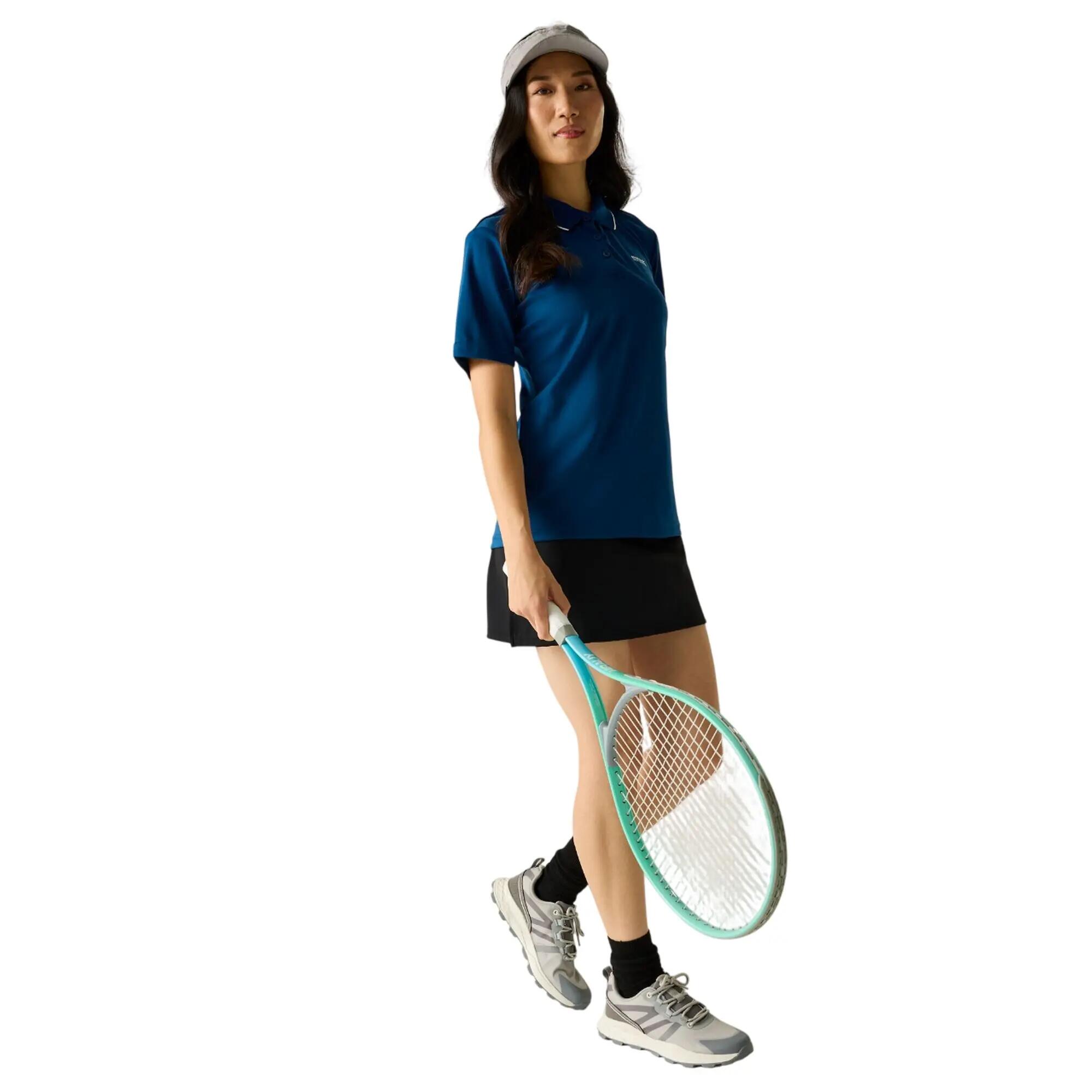 Polo Botanna para Mujer Azul aviador 7/7