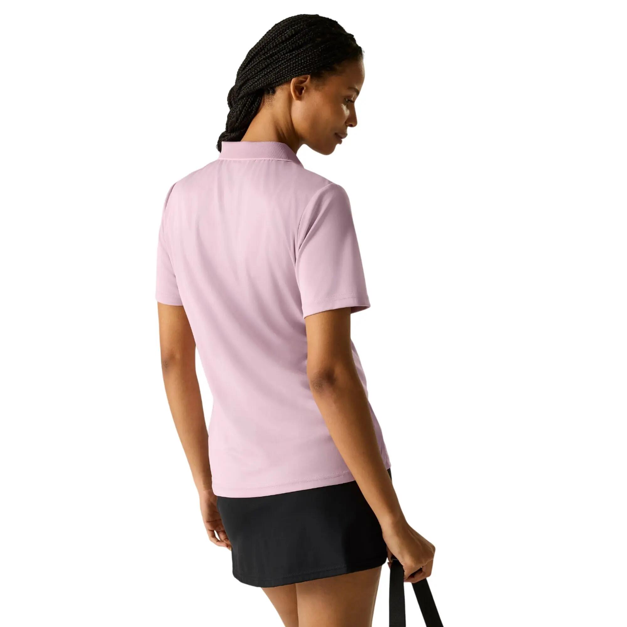 Dames Botanna Poloshirt (Lila poeder) 6/7