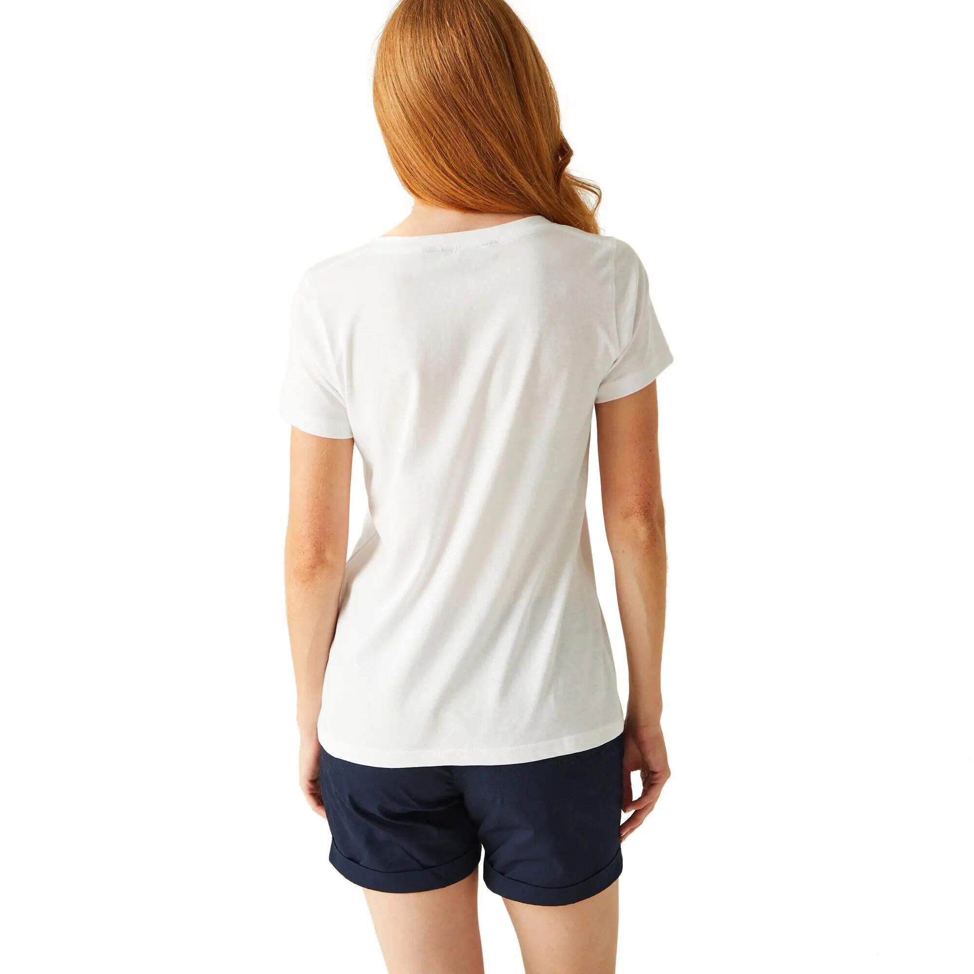Tshirt Motif/style Photo FILANDRA Femme (Blanc) 7/7
