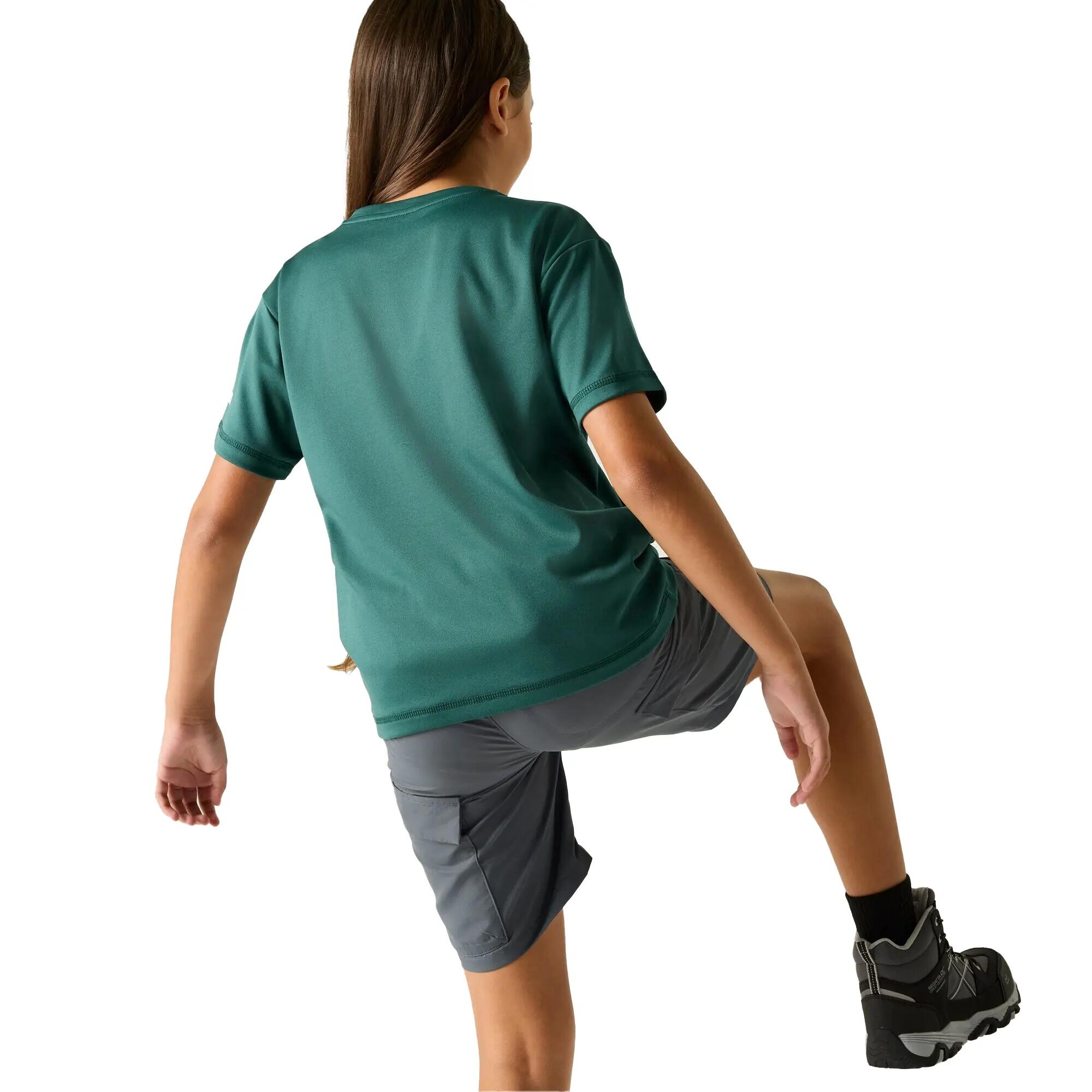 "Aria" TShirt für Kinder Mittelmeergrün 6/6