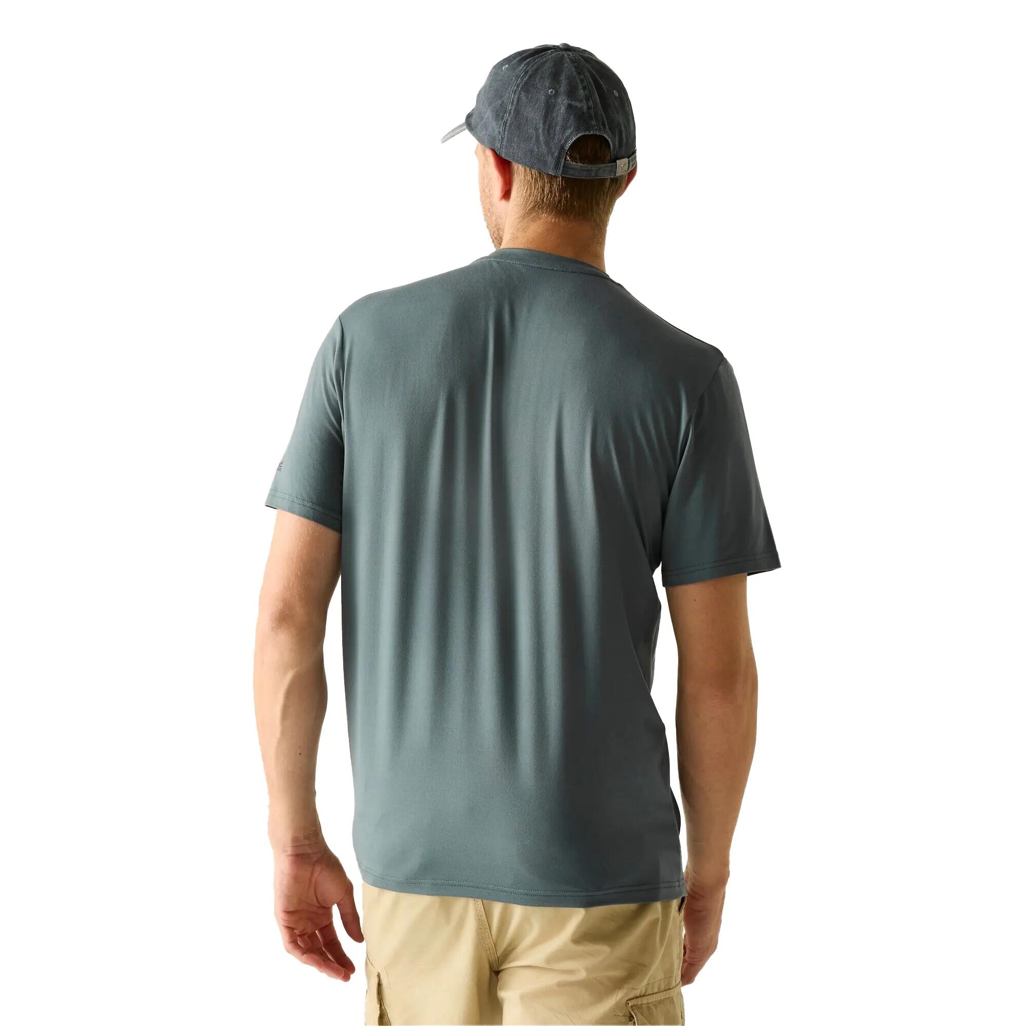 Tshirt Motif/style Escalade En Montagne FINGAL Homme (Orage Foncé) 6/6