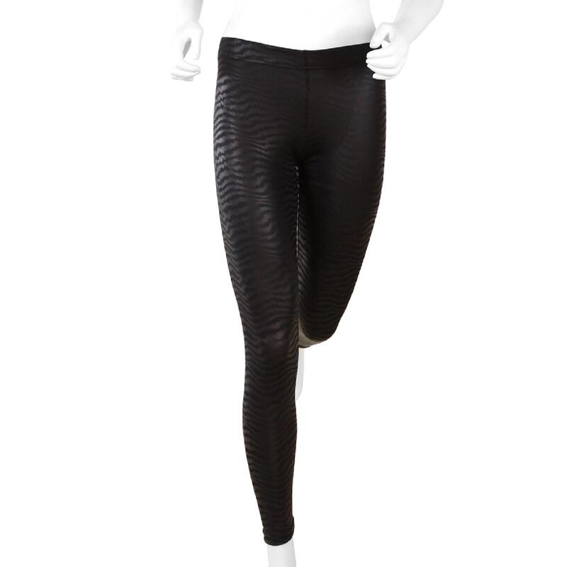 Leggings für Damen Fitness Tanz Zebra