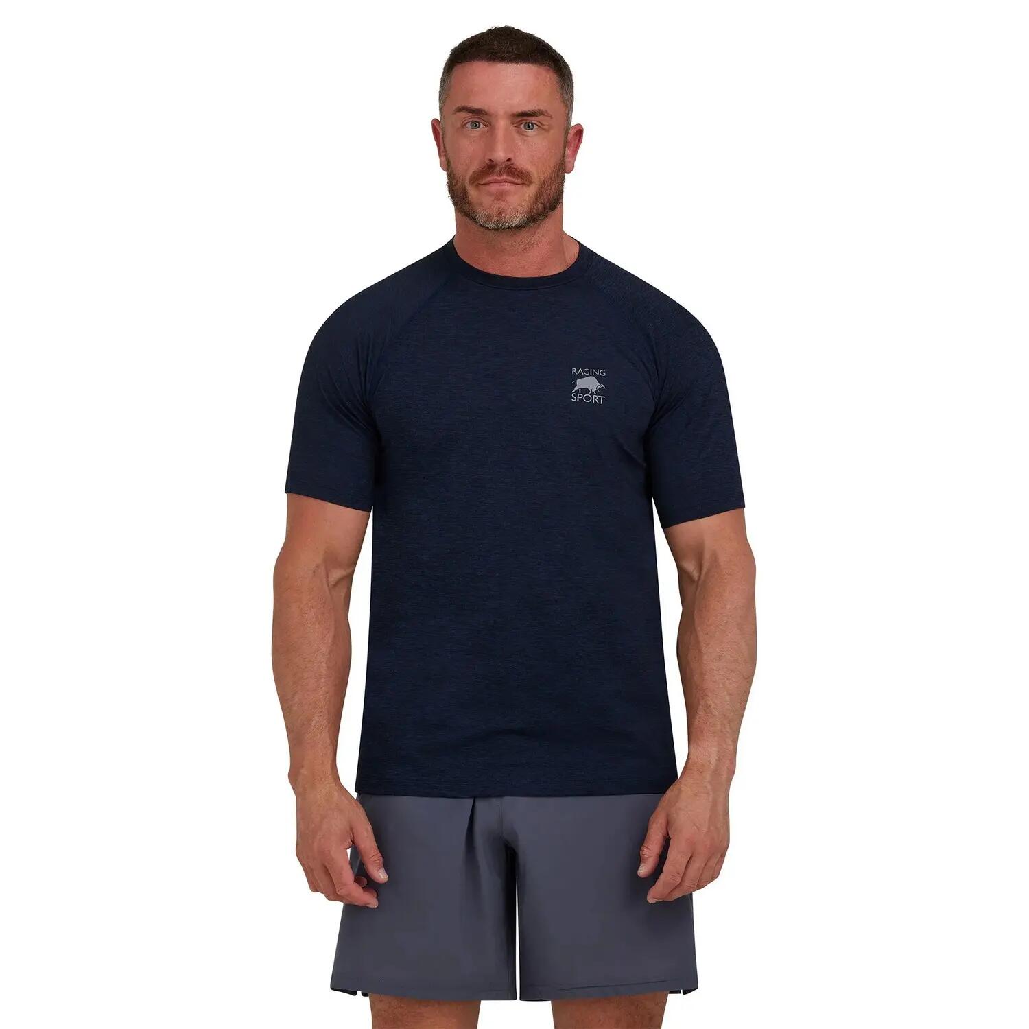 "Performance" TShirt für Herren Marineblau 5/5