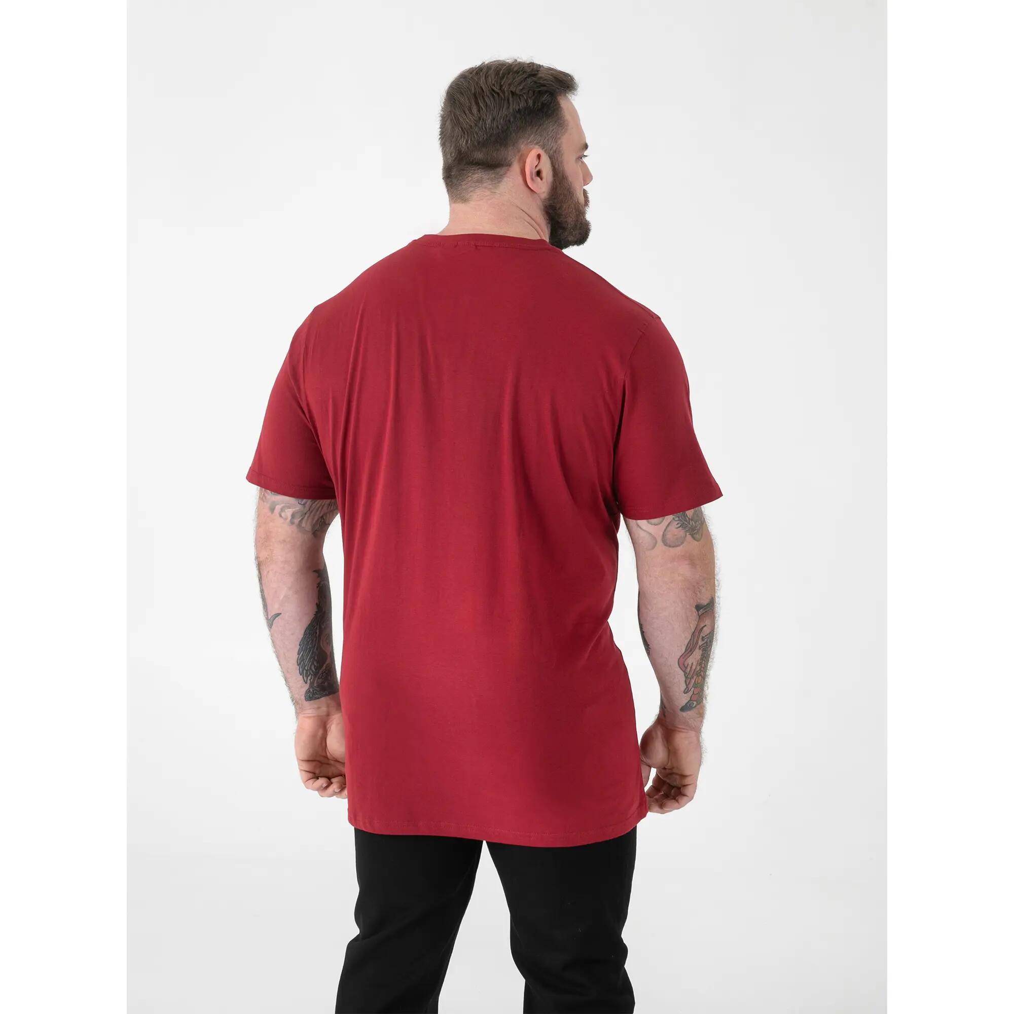 Maglietta Girocollo Uomo Duke D555 Flyers 2 Rosso 5/5