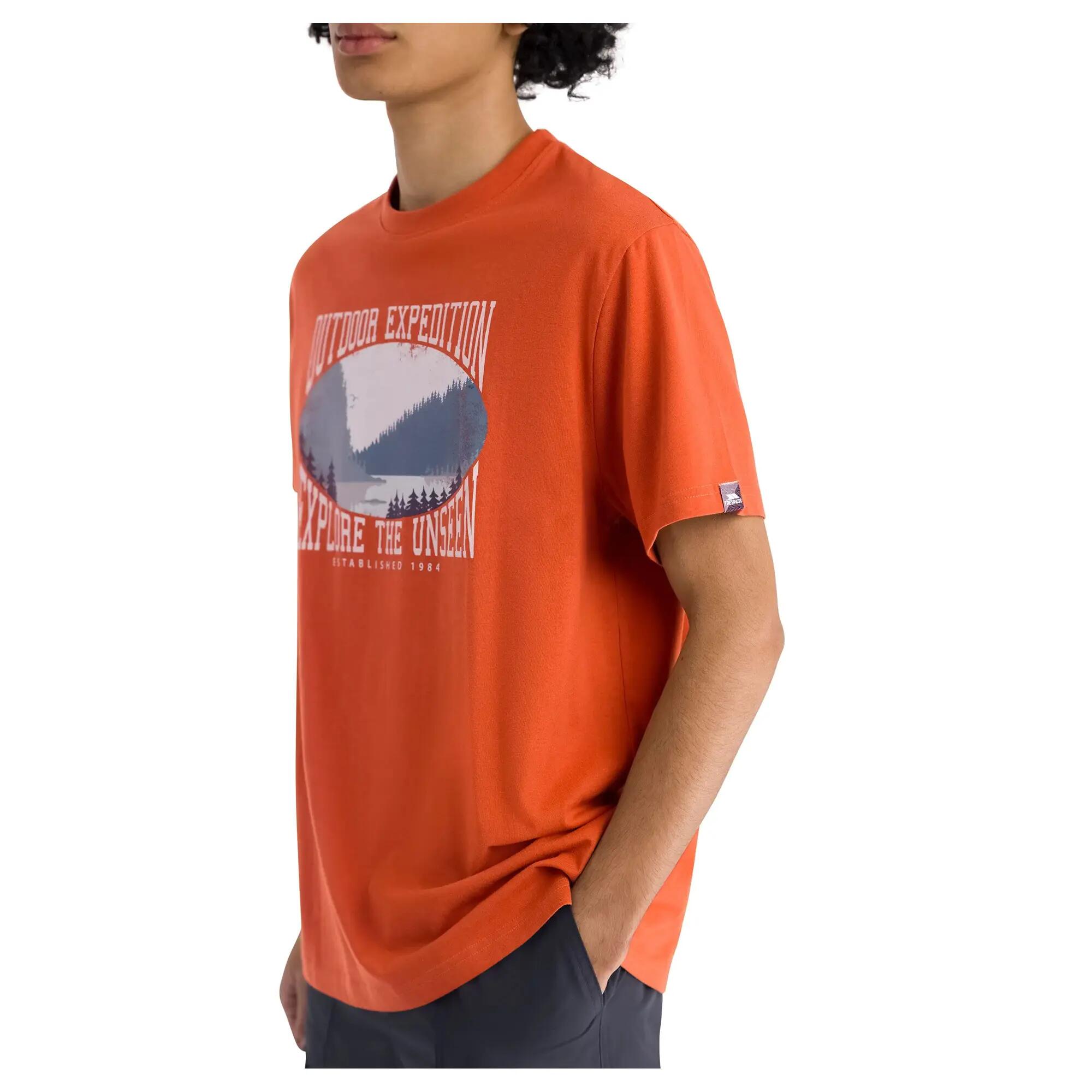 "Gallon" TShirt für , Leger Herren Dunkel Orange 6/6