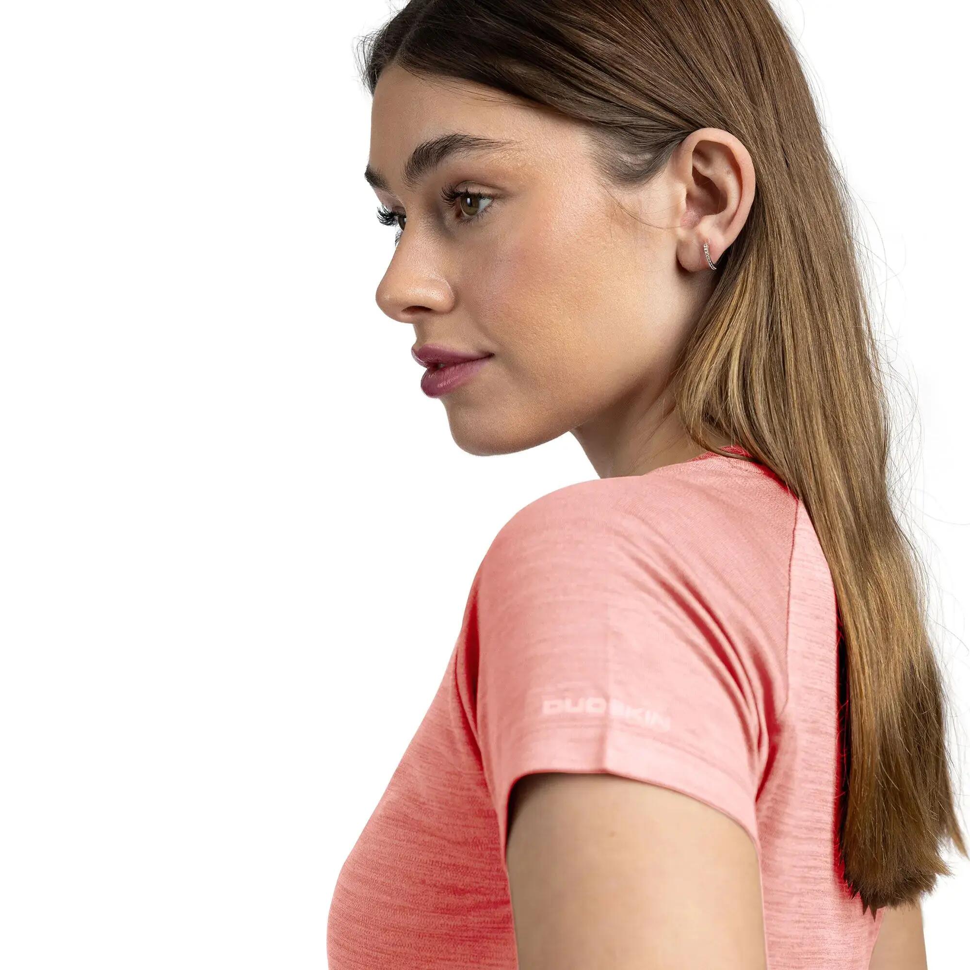 Tshirt Sport VICKLAND Femme (Rose Coquillage Chiné) 6/6