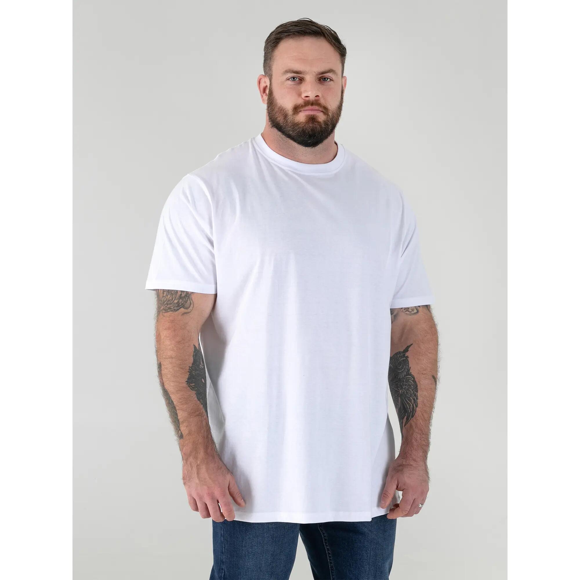Mens D555 Flyers TShirt (White) 5/5