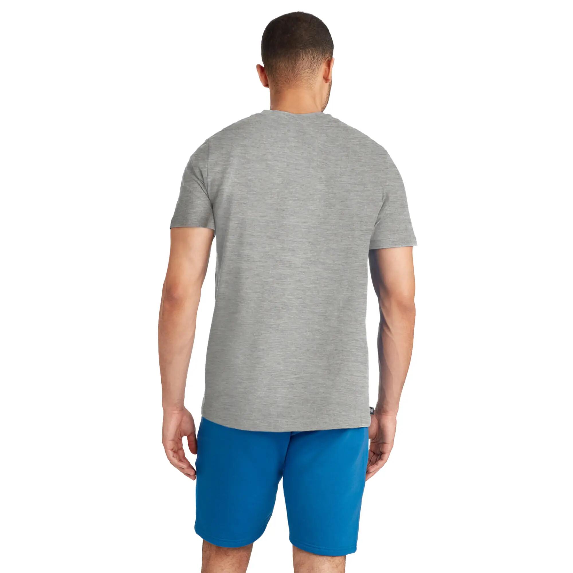 "Club Leisure" TShirt für Herren Hellgrau meliert 5/5