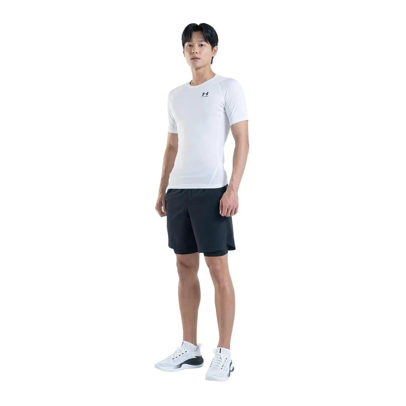 T-shirt Lycra Under Armour HeatGear® Blanc pour homme 6/6