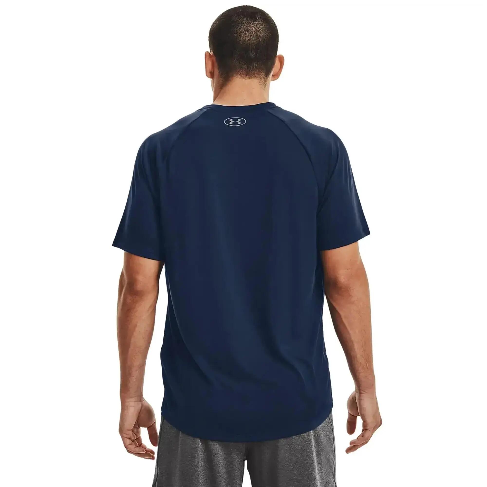 "Tech" TShirt für Herren Academy Blau/Graphit 6/7