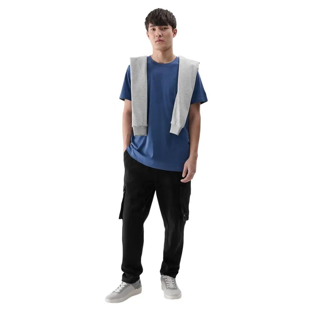 Maglietta Regolare Semplice Uomo 4F Blu 5/6
