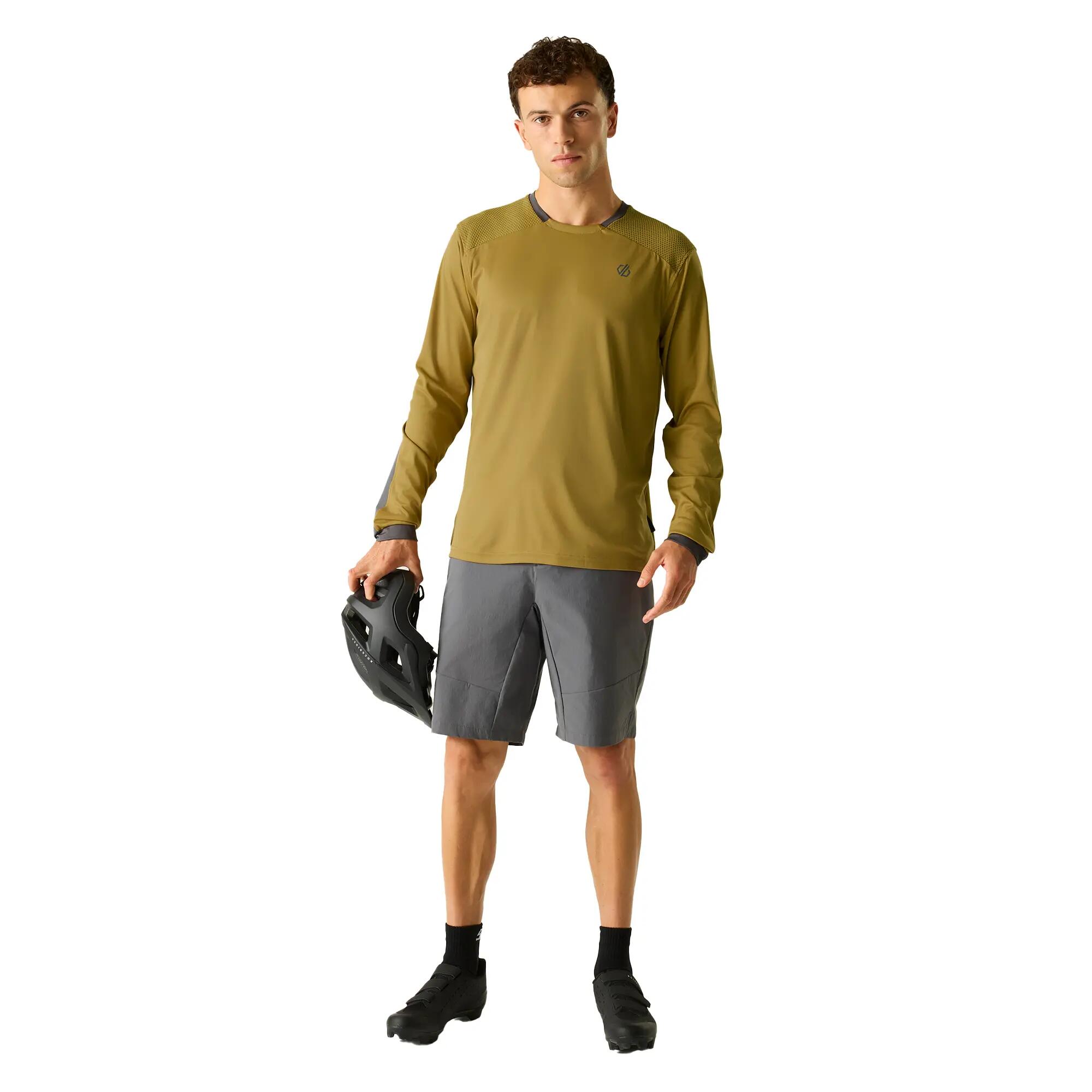 Maglietta Manica Lunga Uomo Dare 2B Trackstand Ace Marrone Legno 6/6
