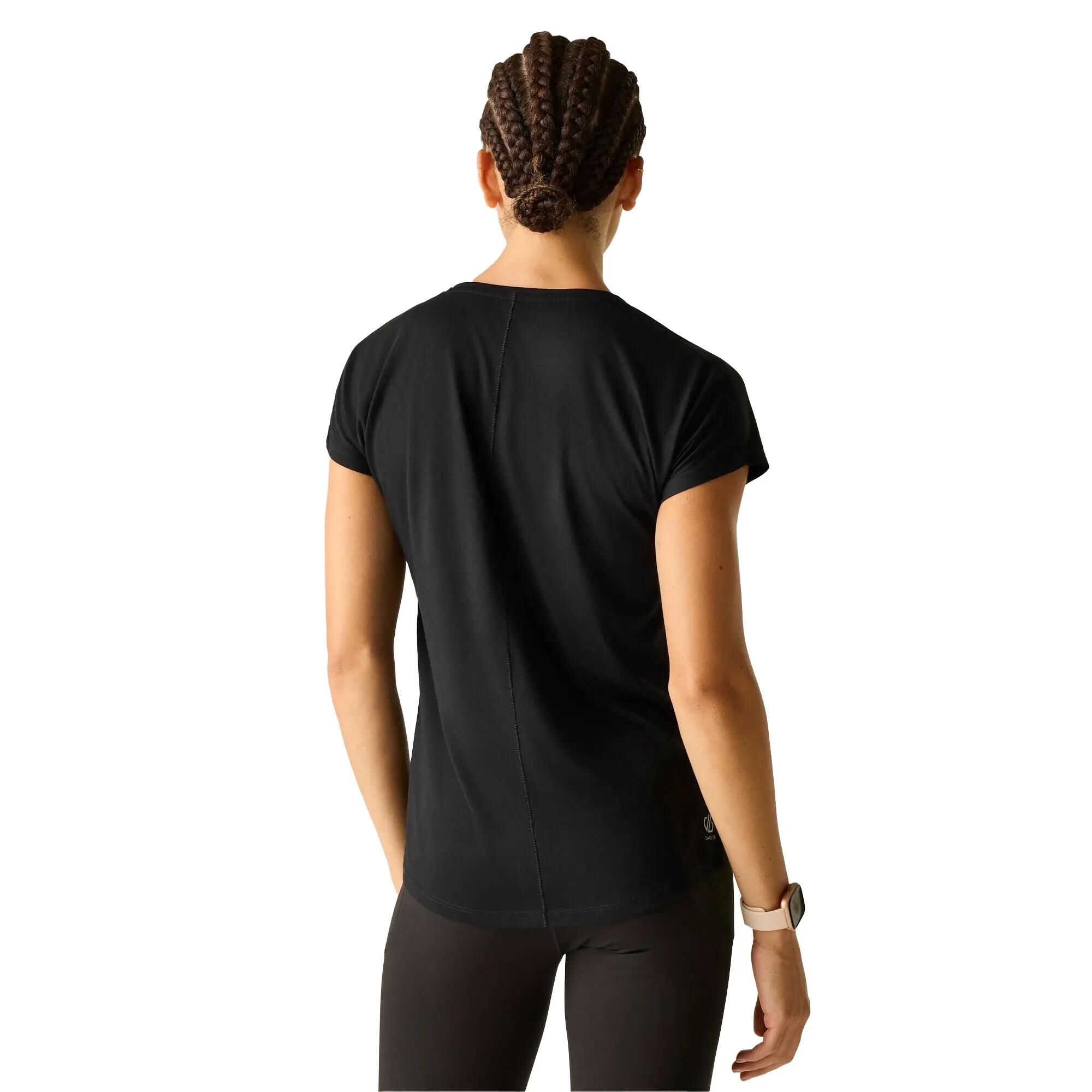 Maglietta Montagna Lineare Donna Dare 2B Serenity Nero 6/6