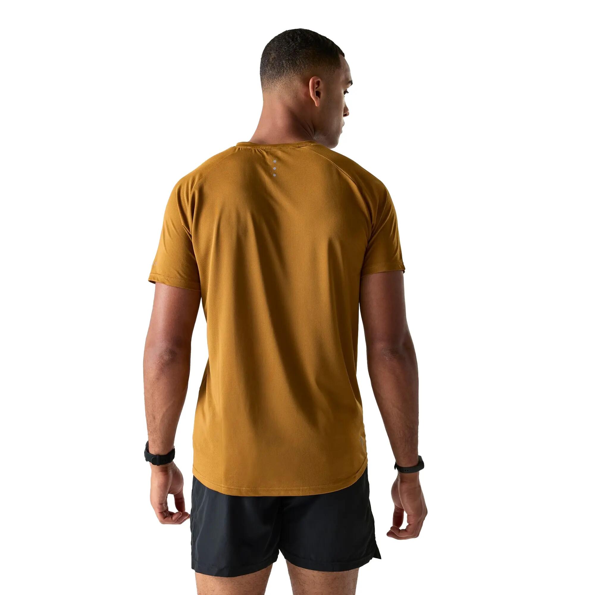 Heren Tech II Fiets Tshirt (Donker komijngeel) 6/6