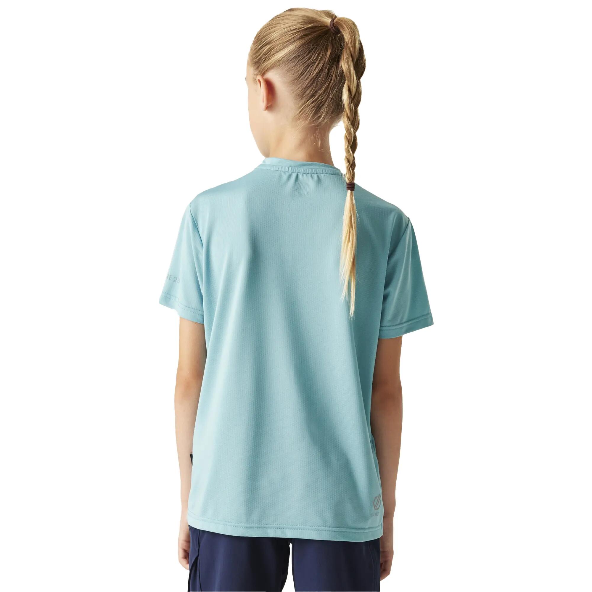 Maglietta Cascata Asciugatura Veloce Bambini Dare 2B Amusing Blu Nordico 6/6