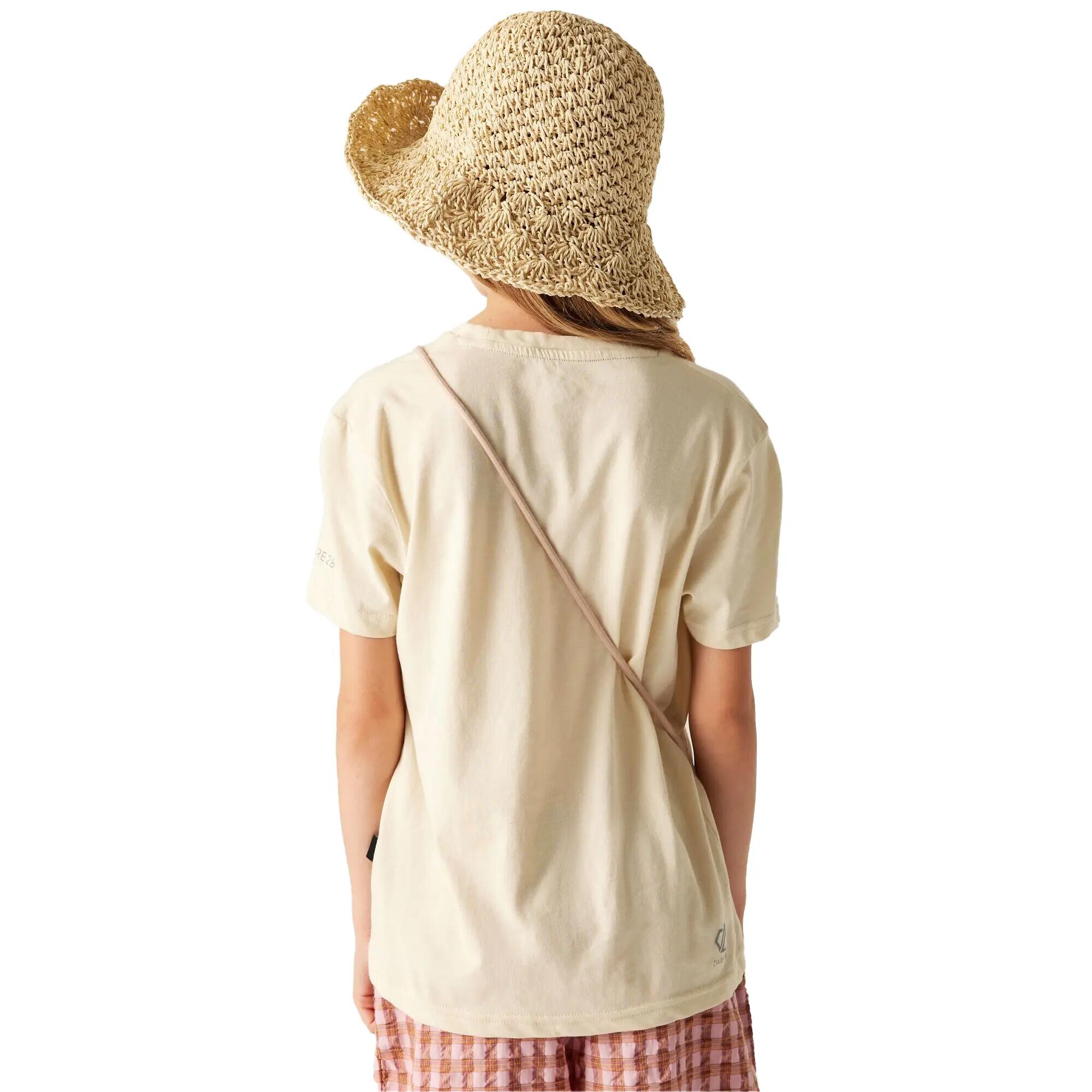 Maglietta Lama Bambini Dare 2B Trailblazer III Latte Di Mandorle 6/6